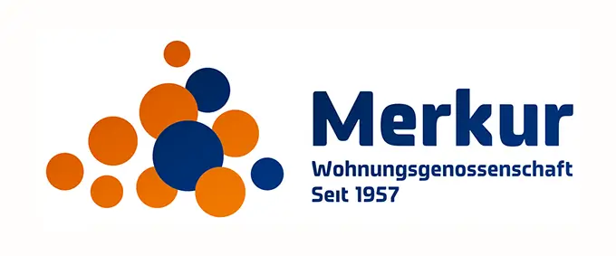 Logo der Merkur Wohnungbaugenossenschaft